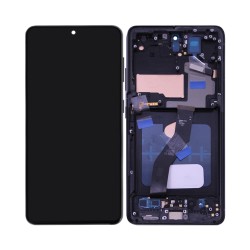 Touch+Display+Frame Samsung Galaxy S21 Ultra 5G 2021/G988B Preto Touch+Display+Frame Samsung Galaxy S21 Ultra 5G 2021/G988B Preto